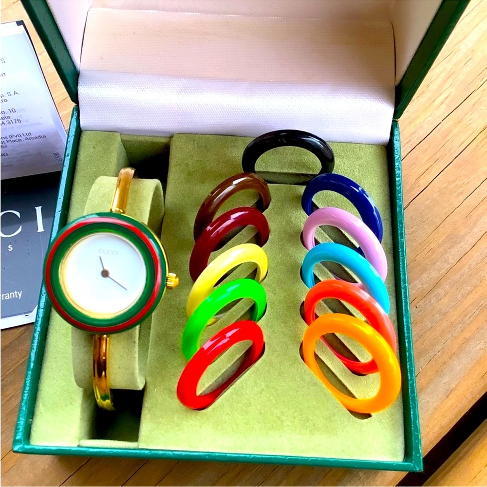 Gucci Popular Collectable Bezel Watch Bracelet - Picture 1 of 5